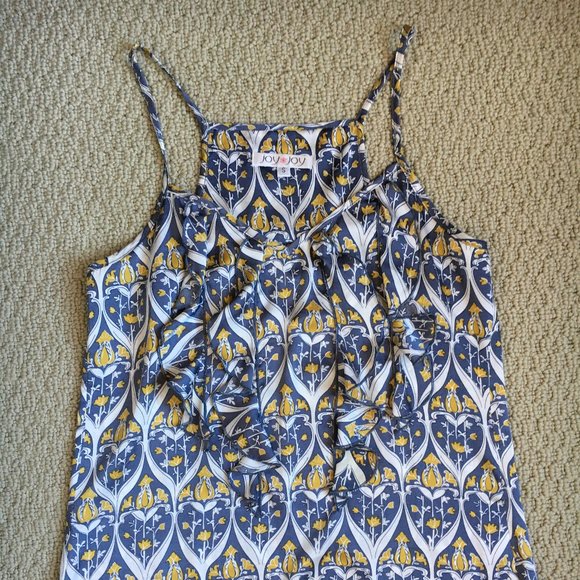 JOY*JOY 100% Silk Cami Tank Top - Picture 1 of 4